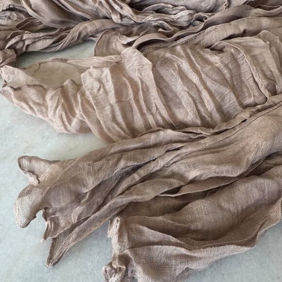 50 Cheesecloth Napkins 20"x20” New Never Used Open Box Nude Color - Picture 5 of 6